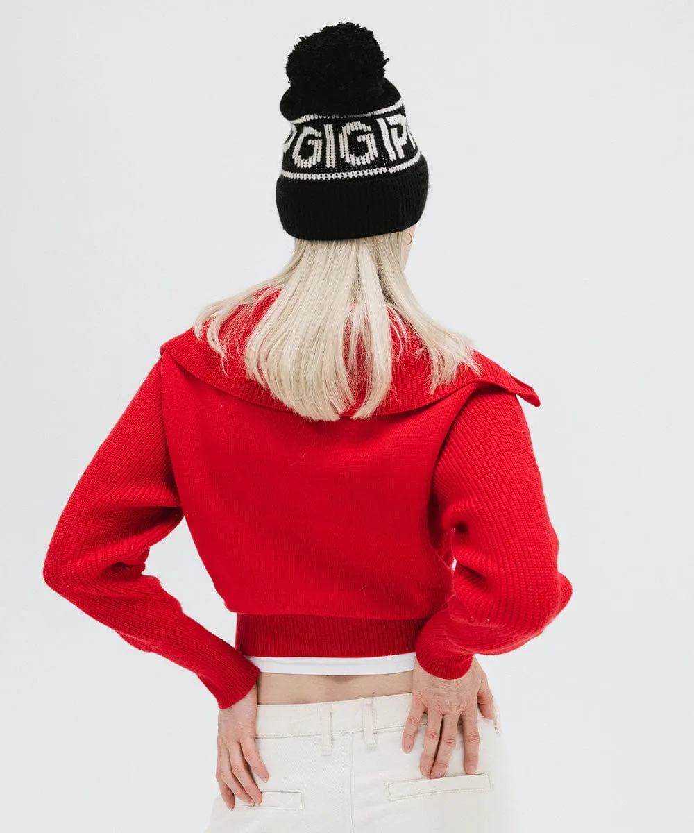 Jane Retro Pom Beanie