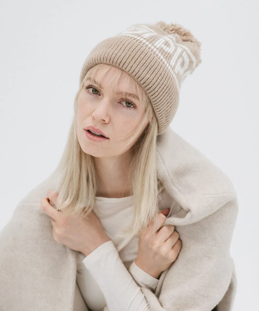 Jane Retro Pom Beanie