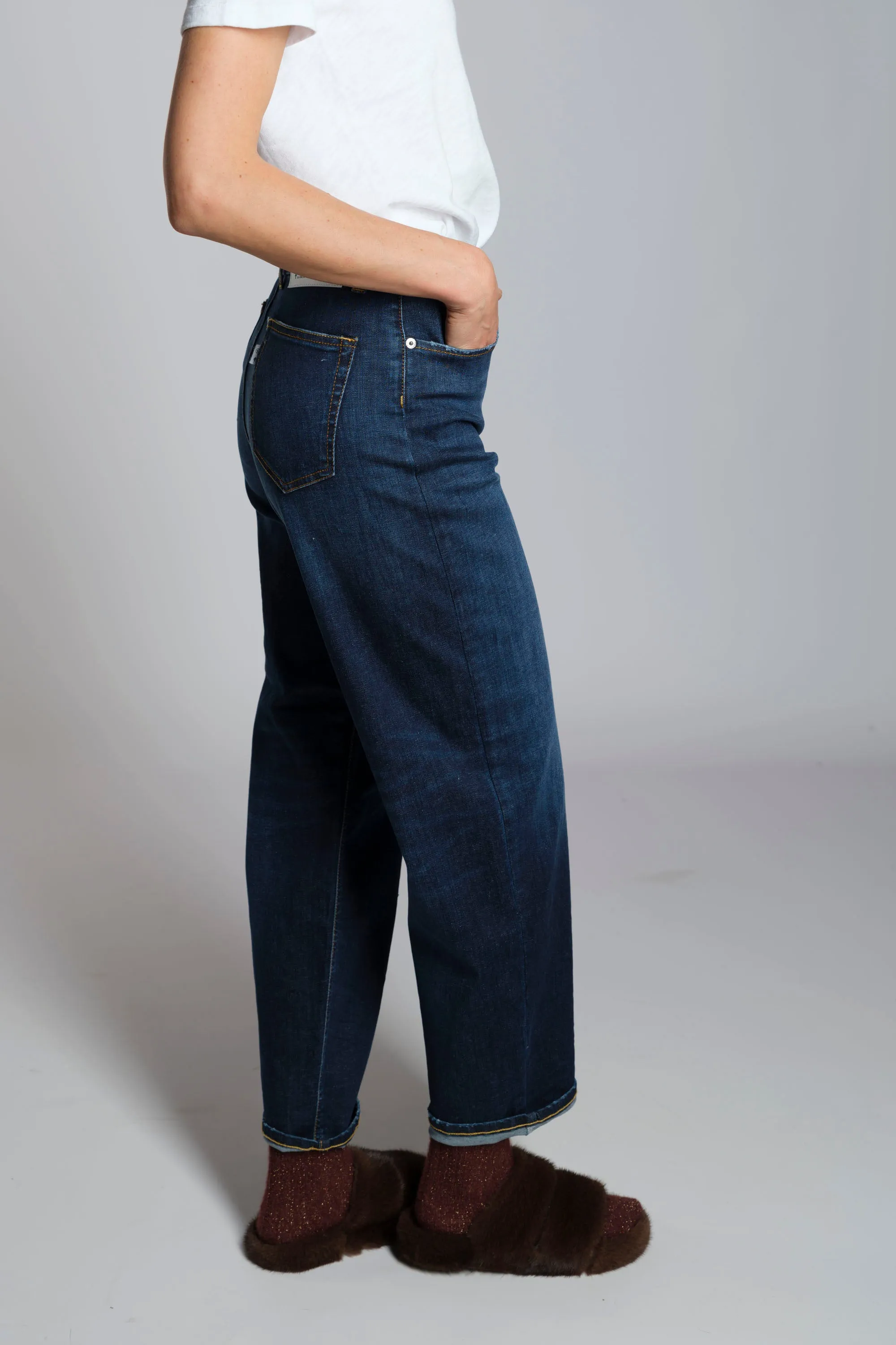 Jeans carrot denim stretch