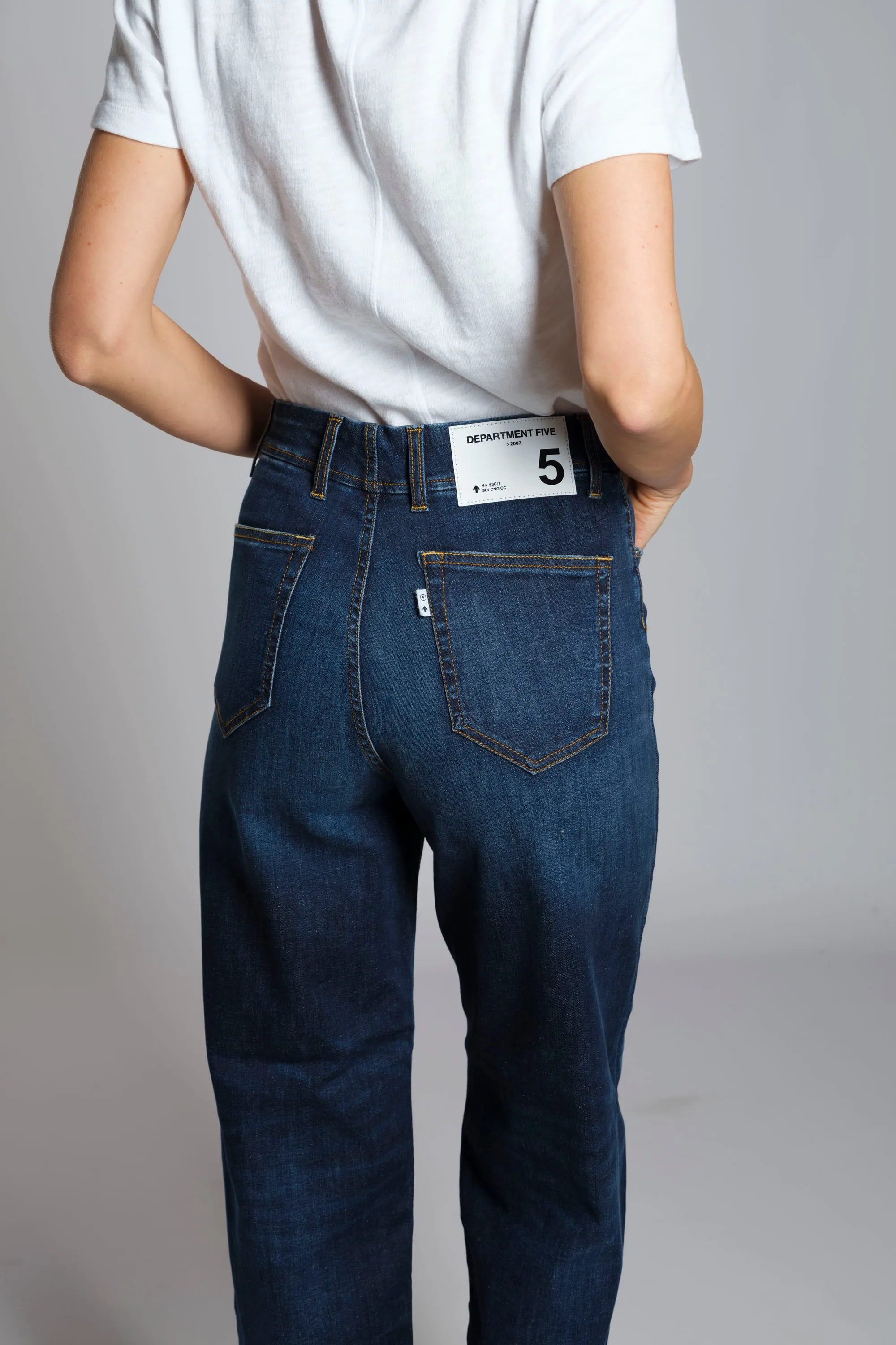 Jeans carrot denim stretch