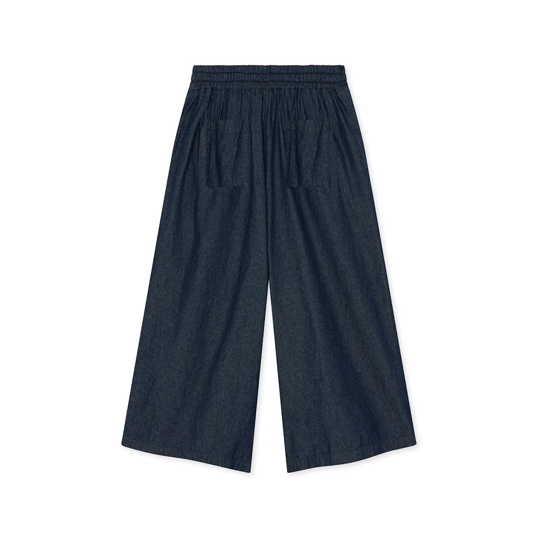 Josephine Culottes - Dark Denim - Final Sale