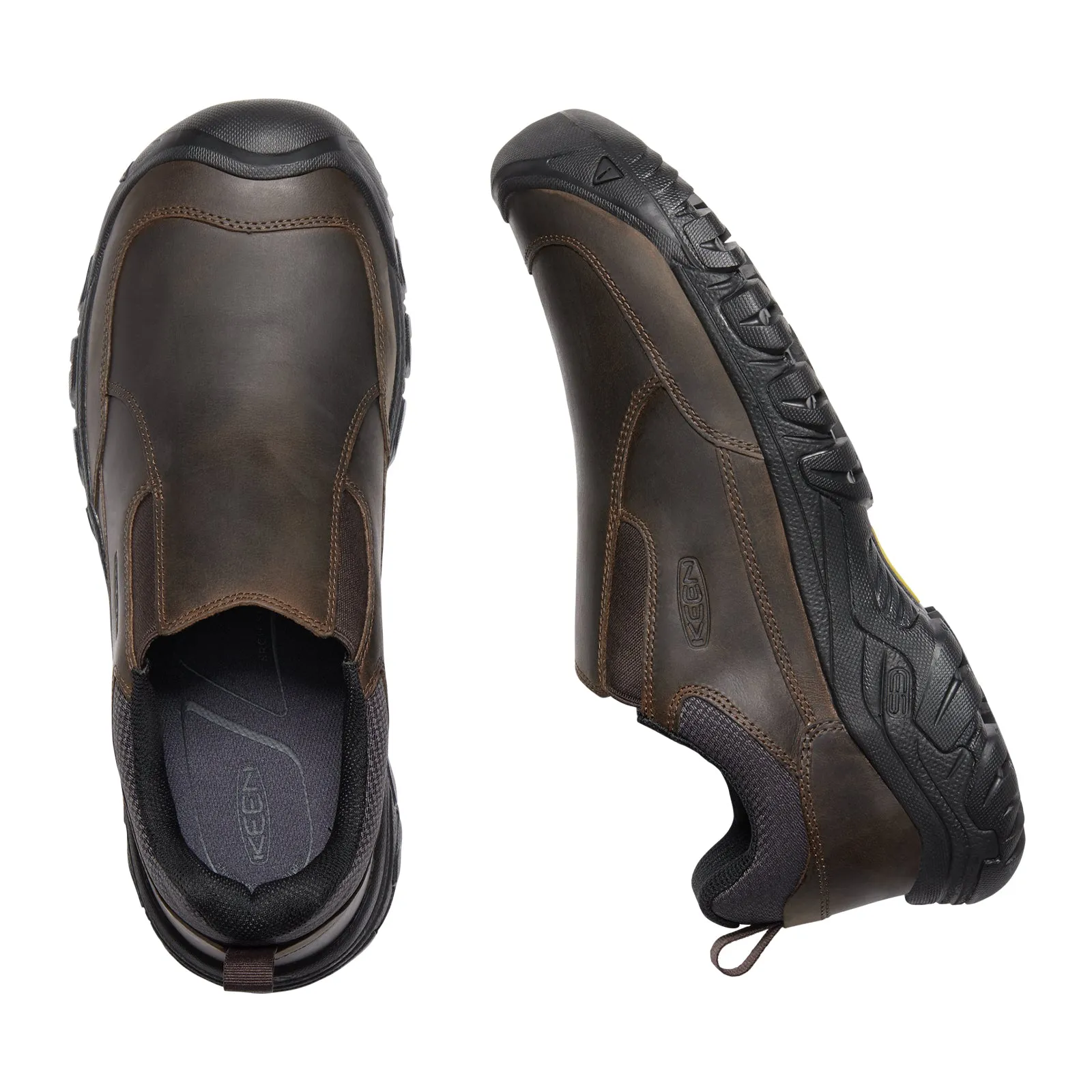 Keen Targhee III Slip On (Men) - Dark Earth/Mulch