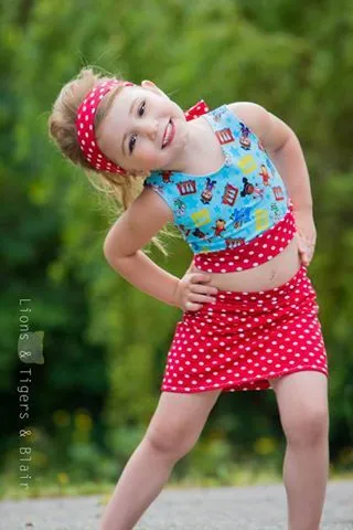 Kids Madison Skort Pattern