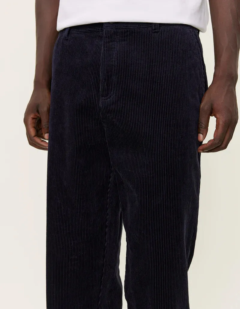 Kody Heavy Corduroy Pants - Dark Navy