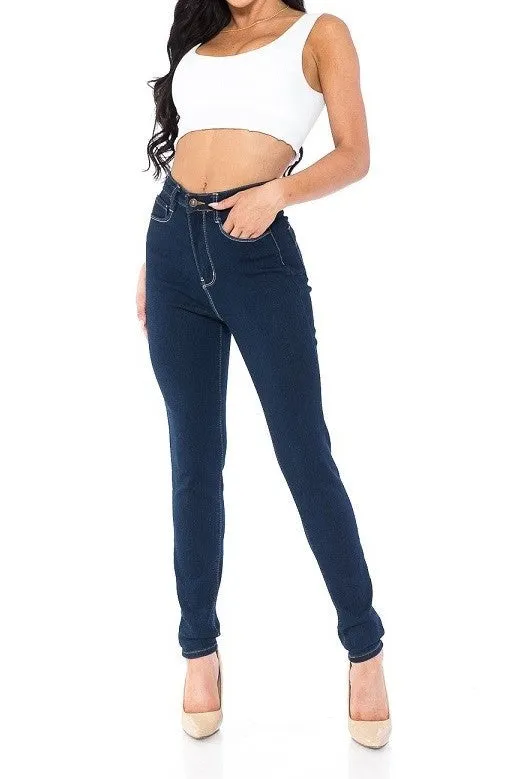 Ladies High Rise Skinny Jeans