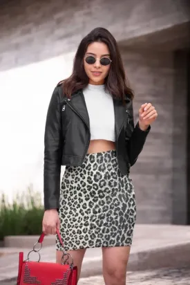 Leopard Pattern (2) Pencil Skirt