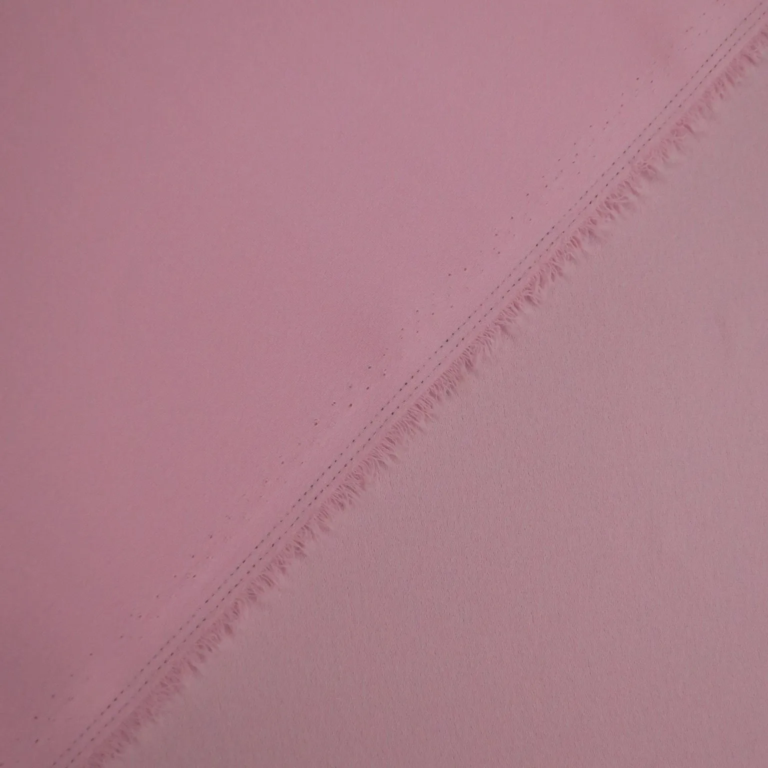 Light Pink Recycled Polyester Blend Crepe Fabric