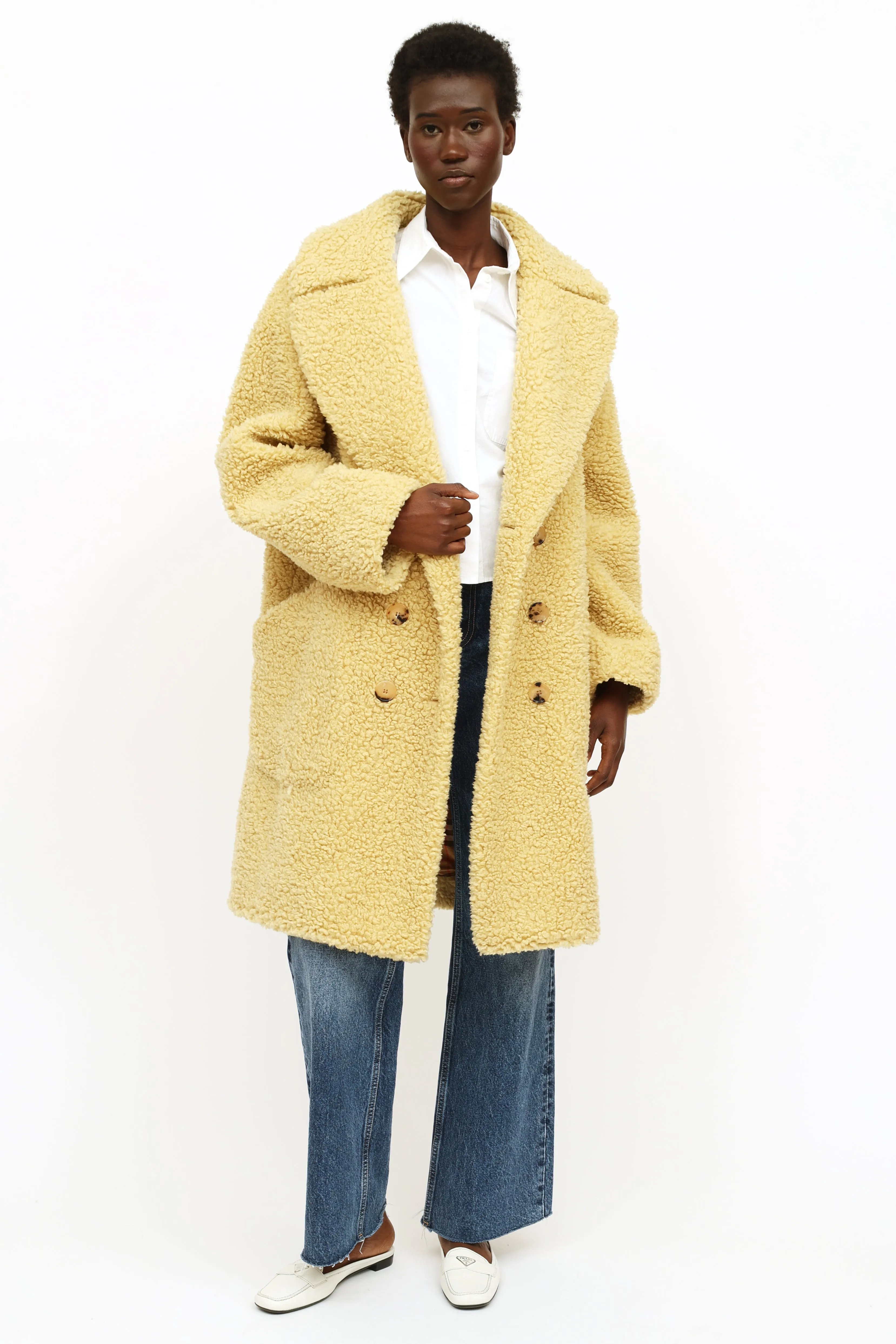 Lillingstone Yellow Teddy Coat