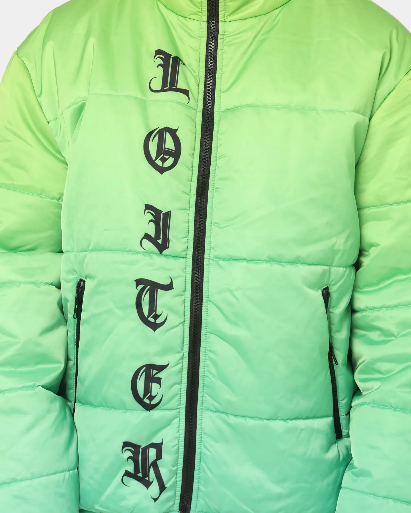 Loiter Eternal Puffer Jacket Neon Green