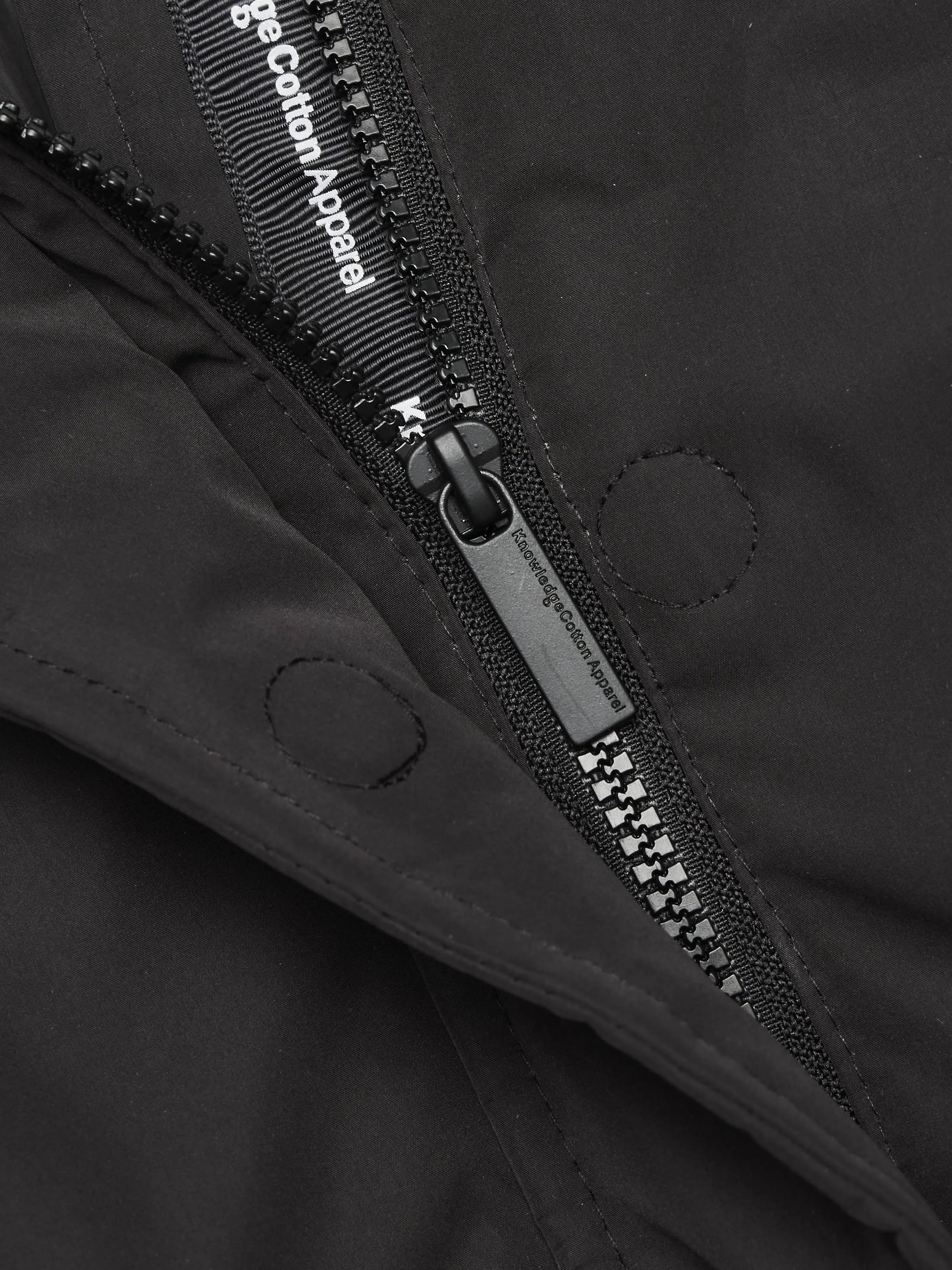 Long Puffer jacket - Black Jet