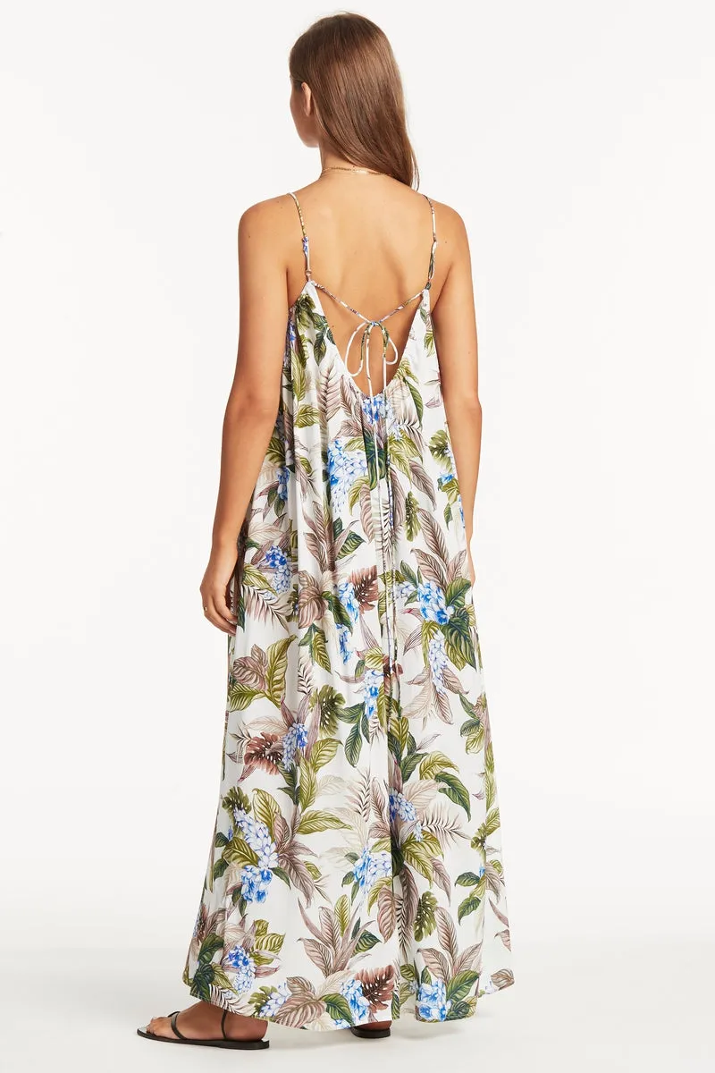 Lost Paradise Maxi Sundress WH