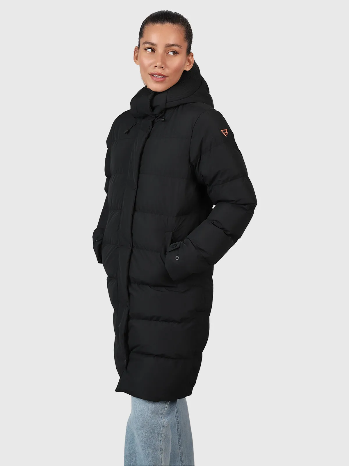 Madwell Women Puffer Jacket | Black