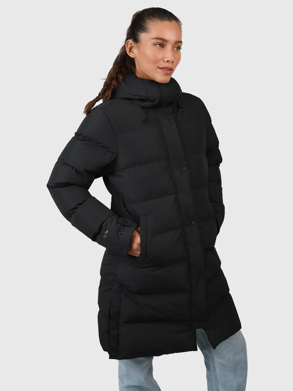 Madwell Women Puffer Jacket | Black