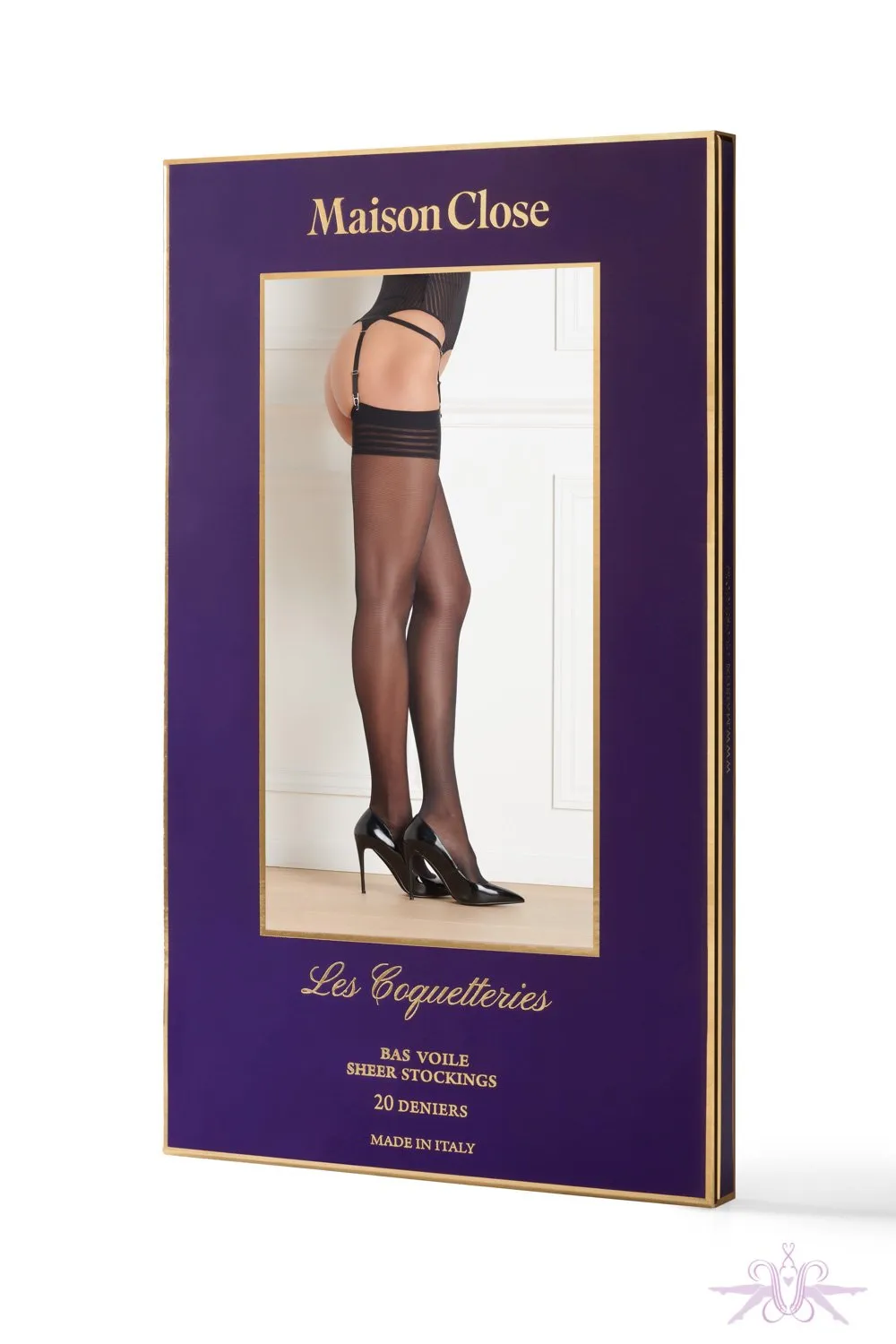 Maison Close Sheer Stripe Stockings