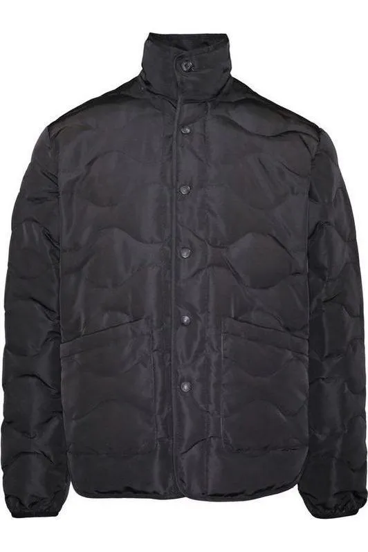 Military Down Jacket - Black