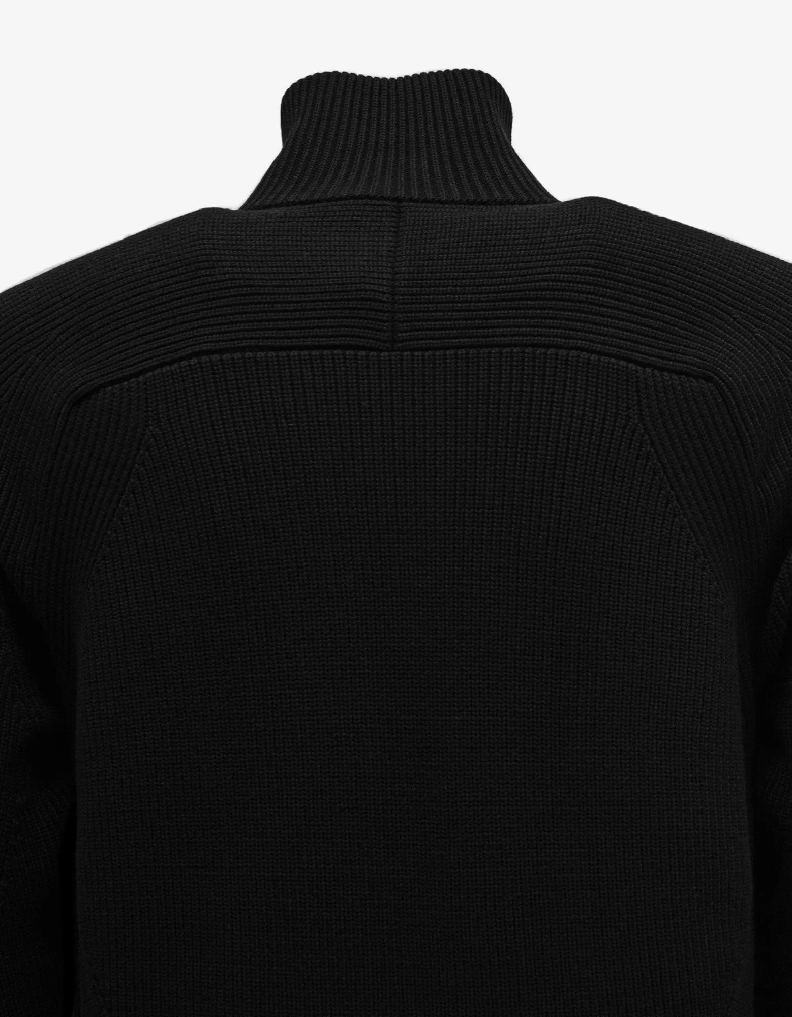 Moncler Black Padded Nylon Front Cardigan