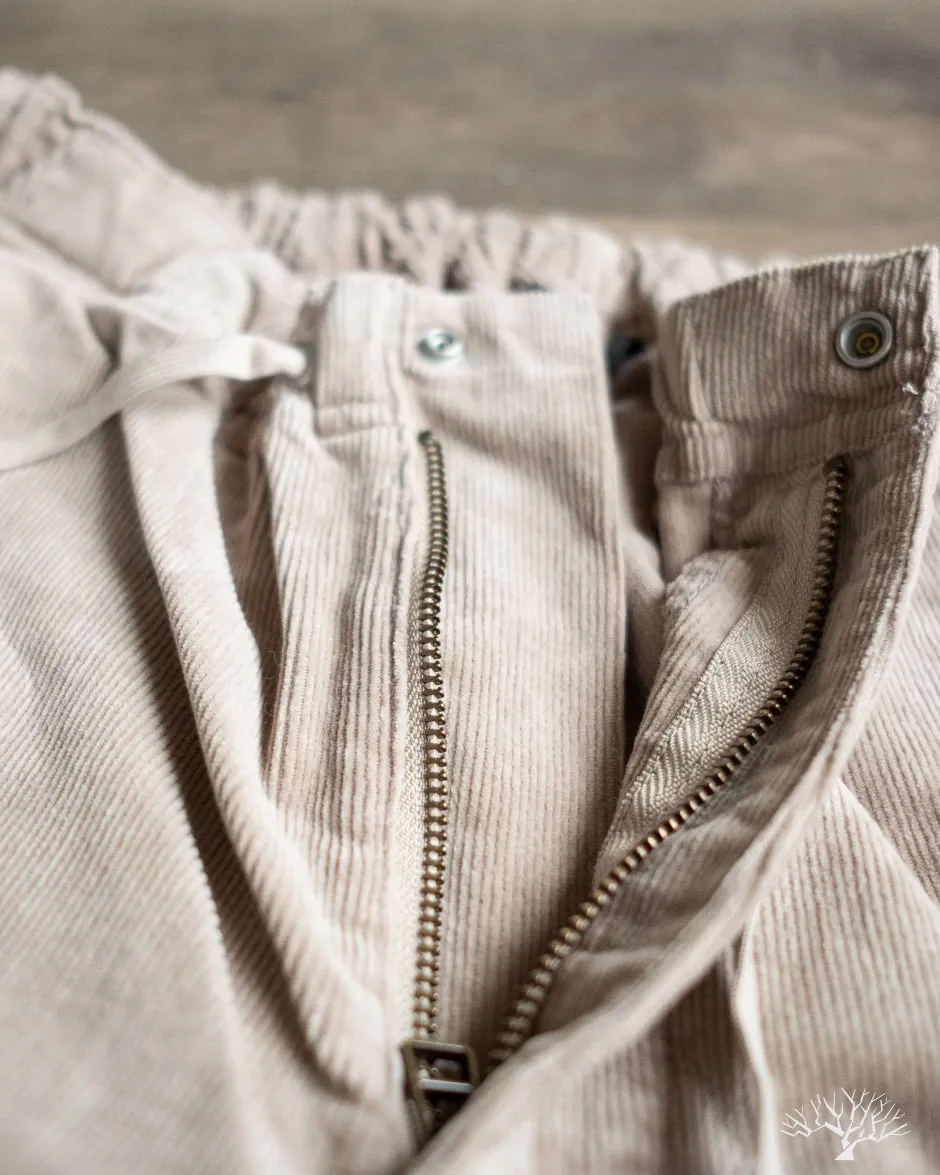 New Yorker Pants - Light Grey Stretch Corduroy