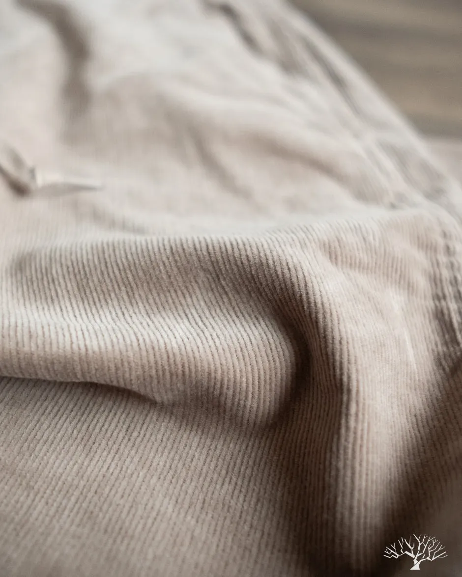 New Yorker Pants - Light Grey Stretch Corduroy