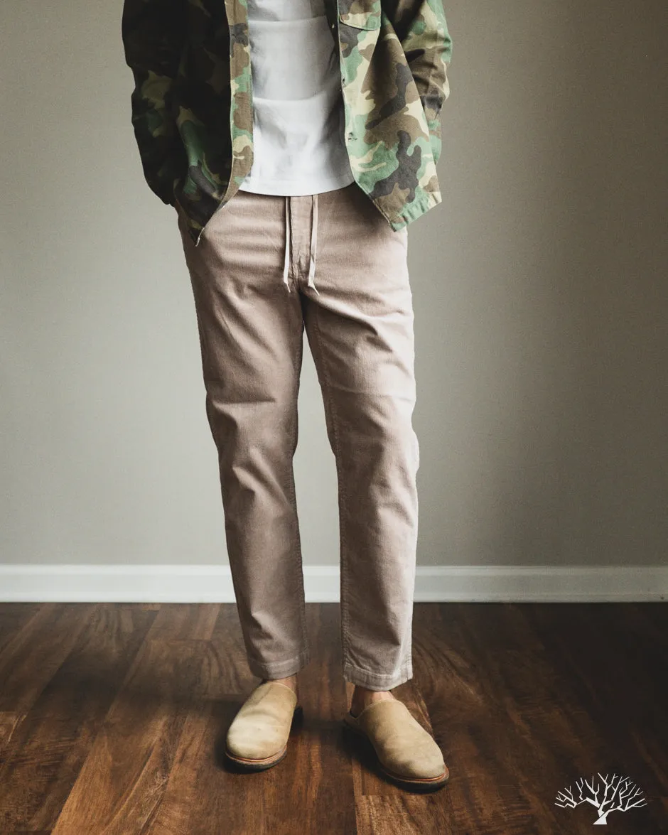 New Yorker Pants - Light Grey Stretch Corduroy