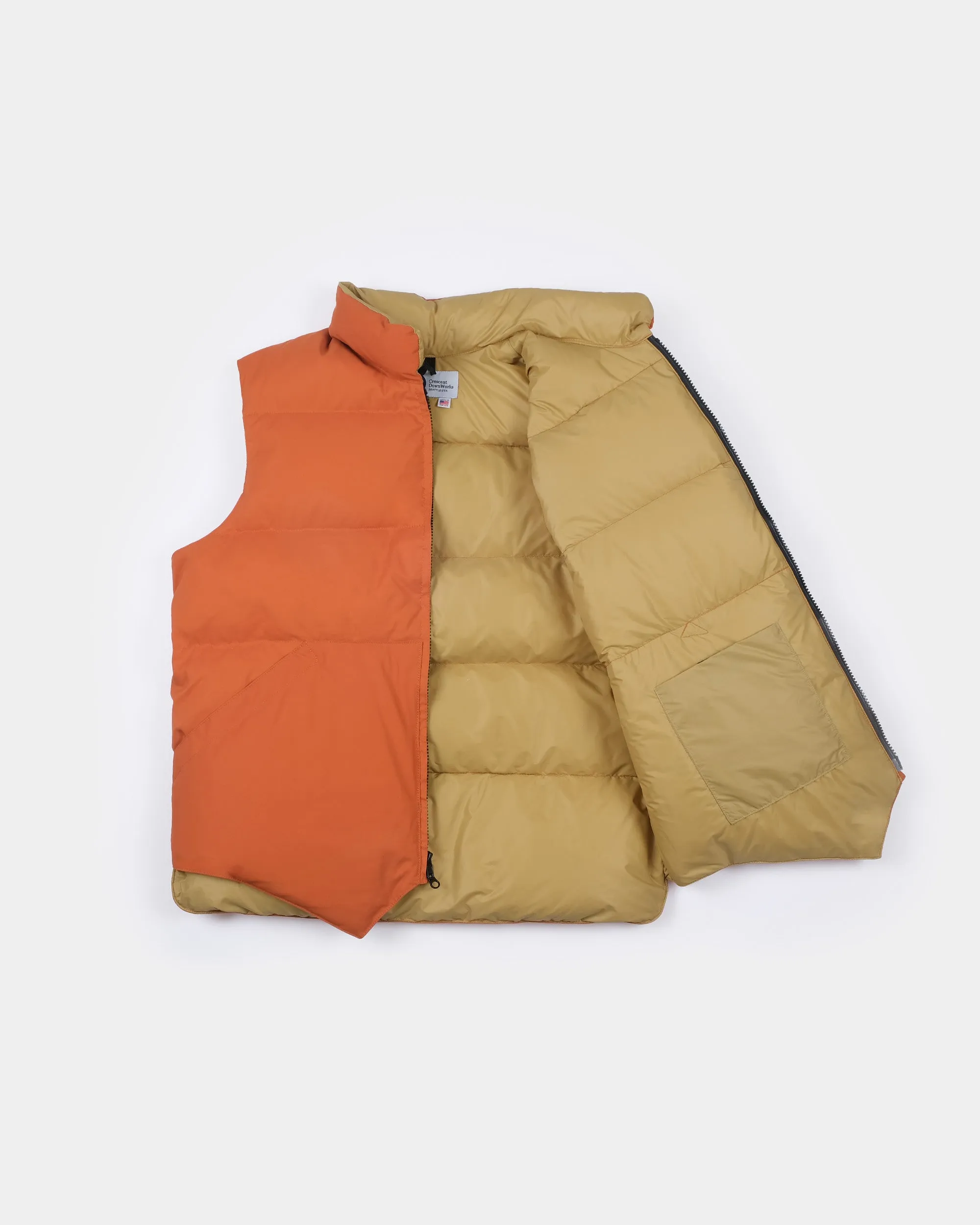 North by Northwest Vest - Rust