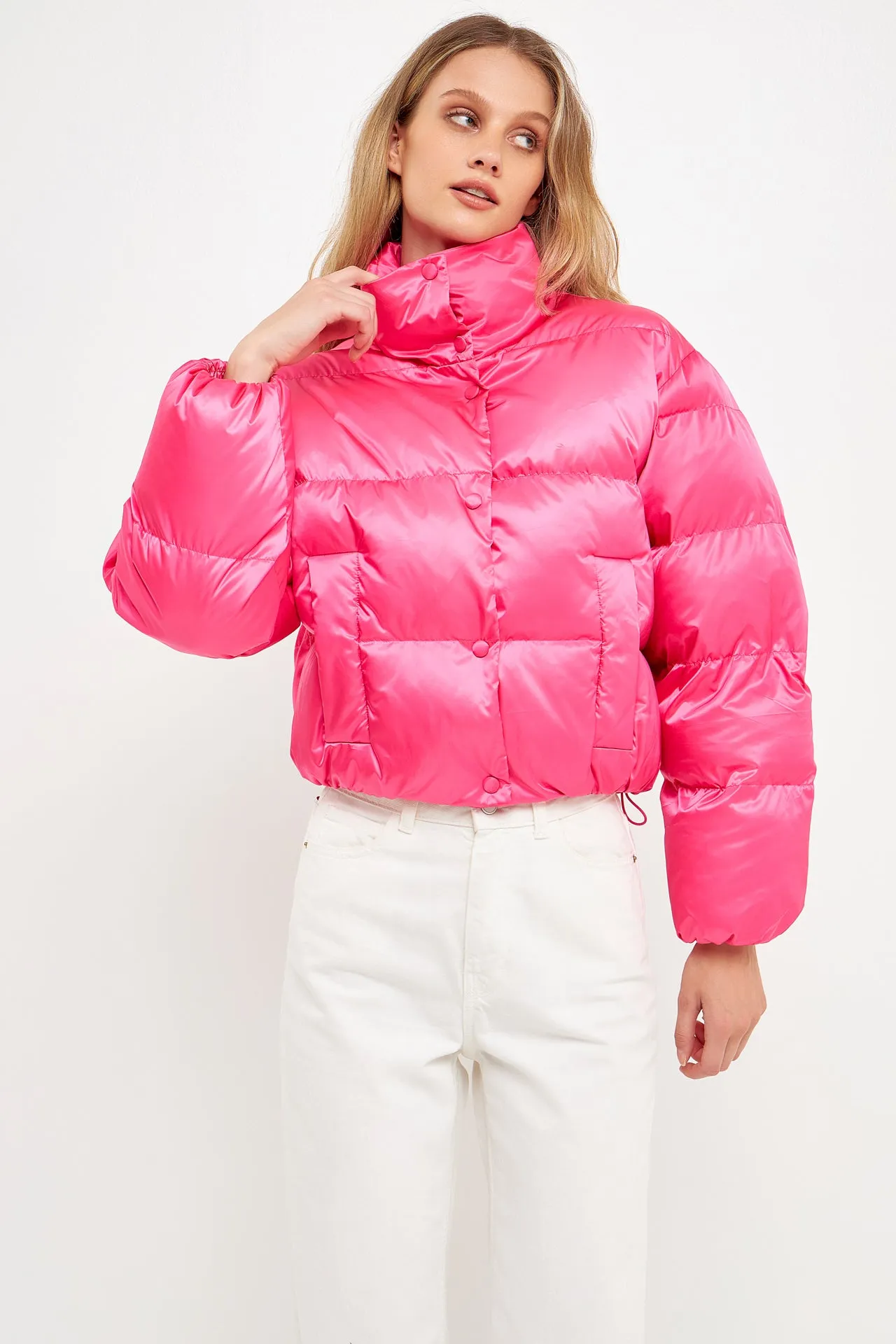 Puffer Cropped Jacket