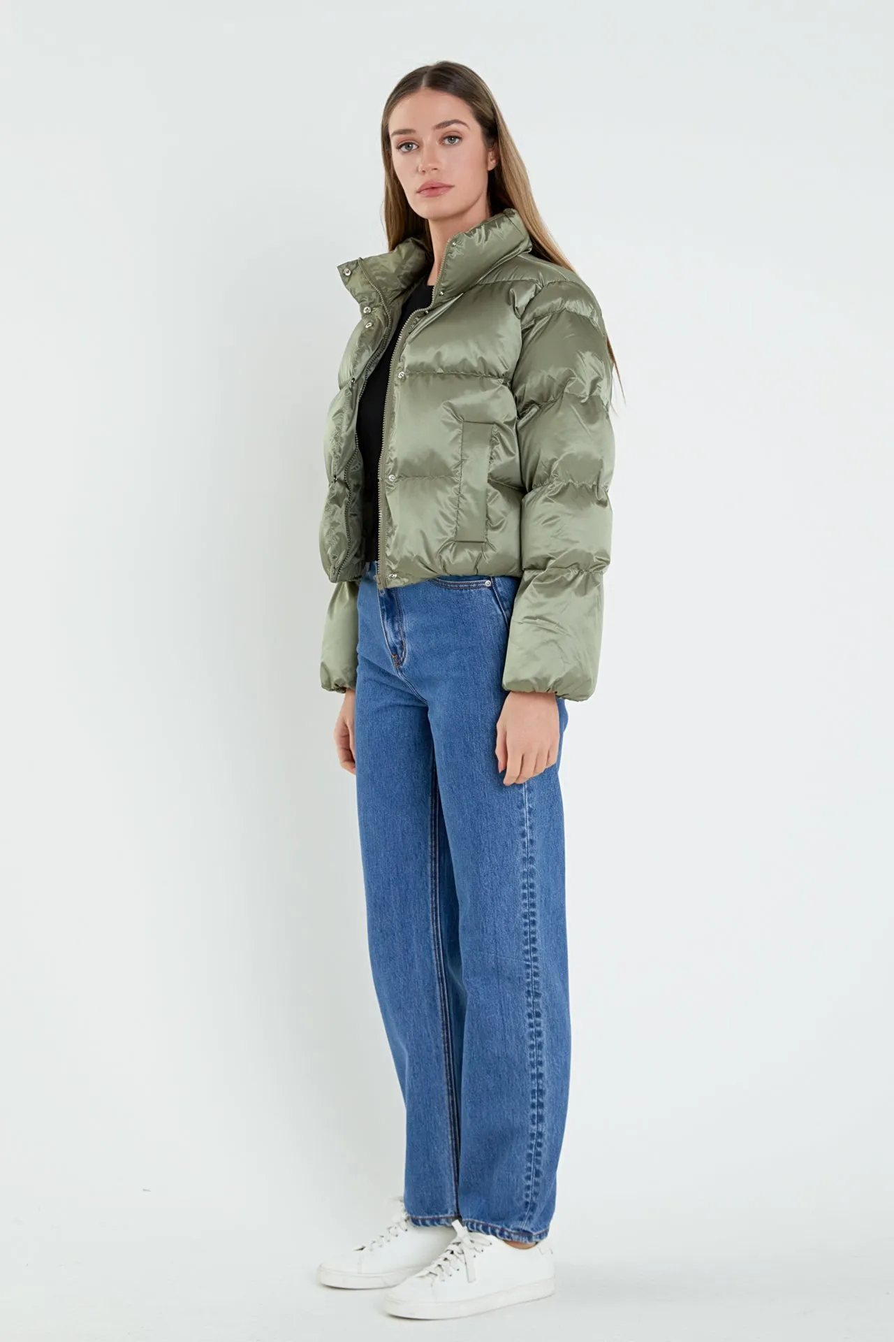 Puffer Cropped Jacket