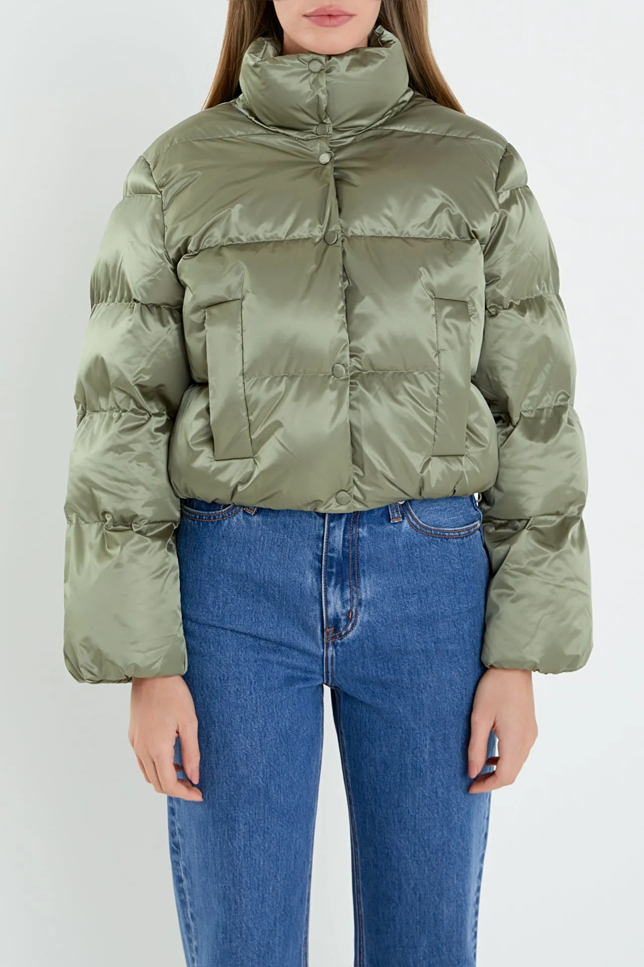 Puffer Cropped Jacket