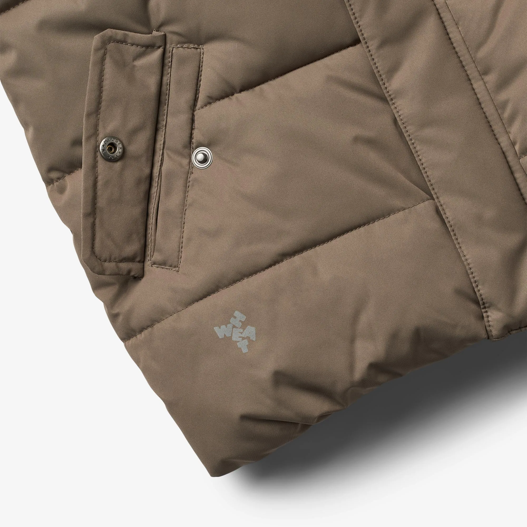 Puffer Jacket Gael - dry wood