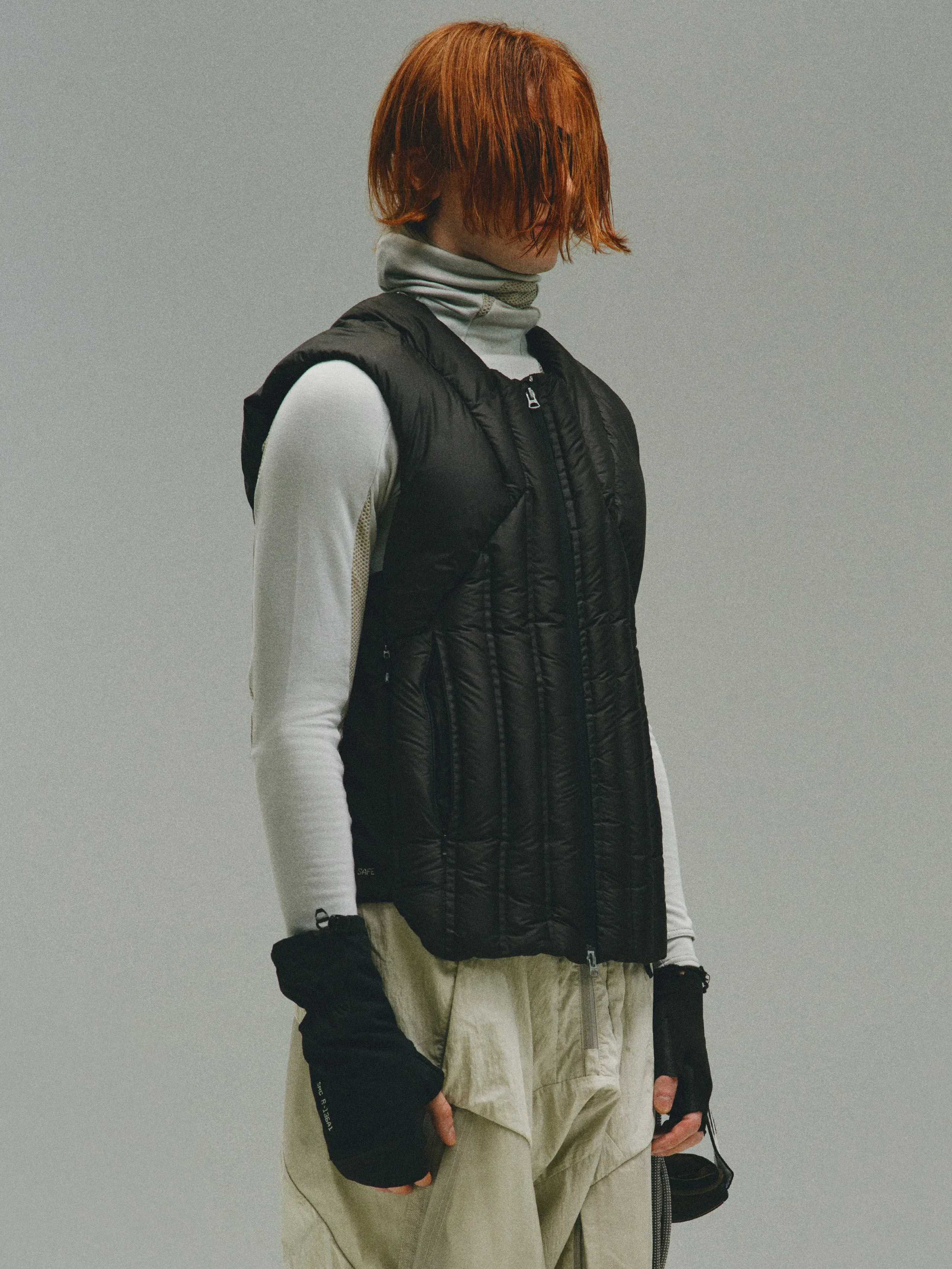 R.E.A / Vertical Array Water-Repellent Down Vest