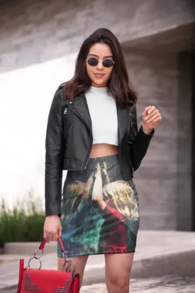 REFLECTION Pencil Skirt