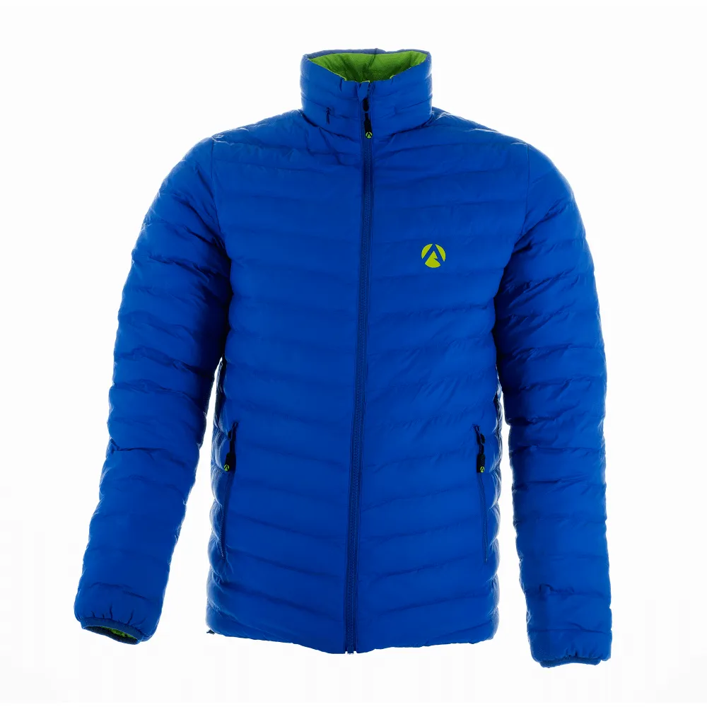 Reversible Puffer Jacket Lime/Blue