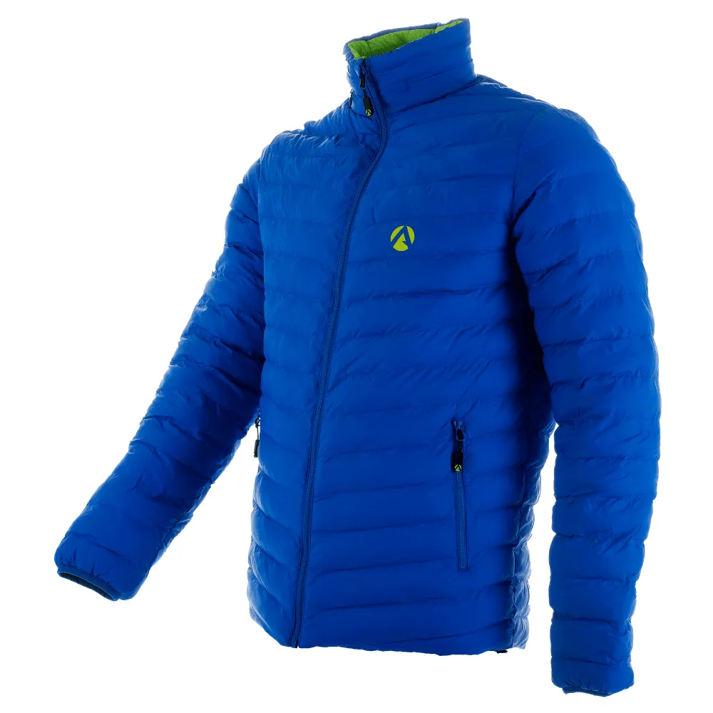 Reversible Puffer Jacket Lime/Blue