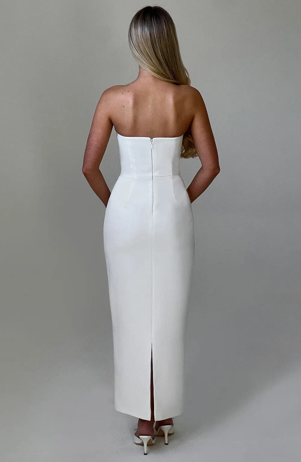 Roxanne Midaxi Dress - Ivory