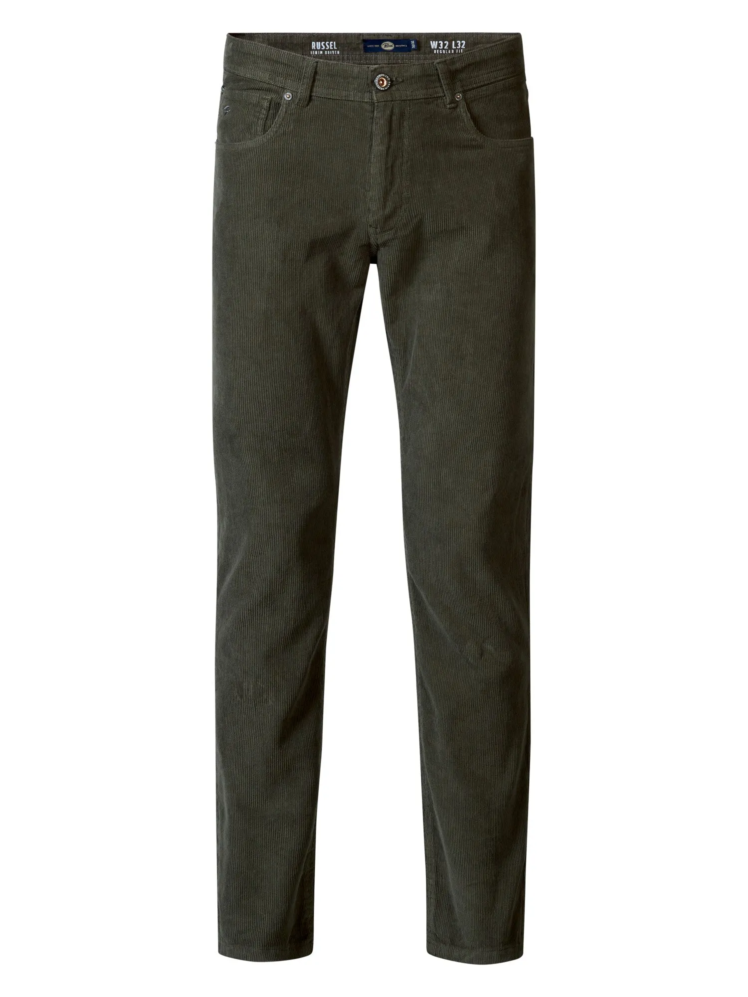 Russel Cords Regular Tapered Fit Pants Wrangell