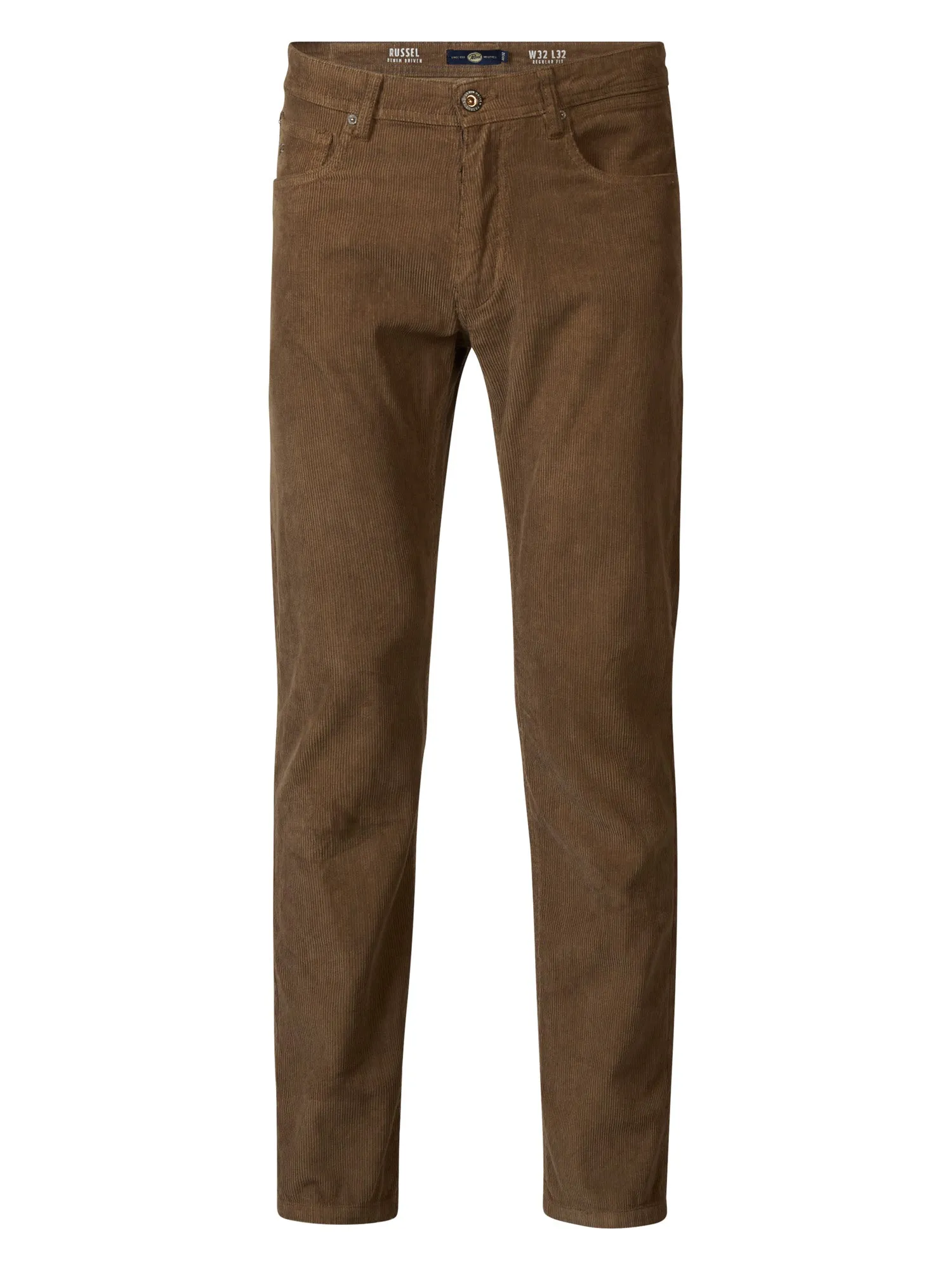 Russel Cords Regular Tapered Fit Pants Wrangell