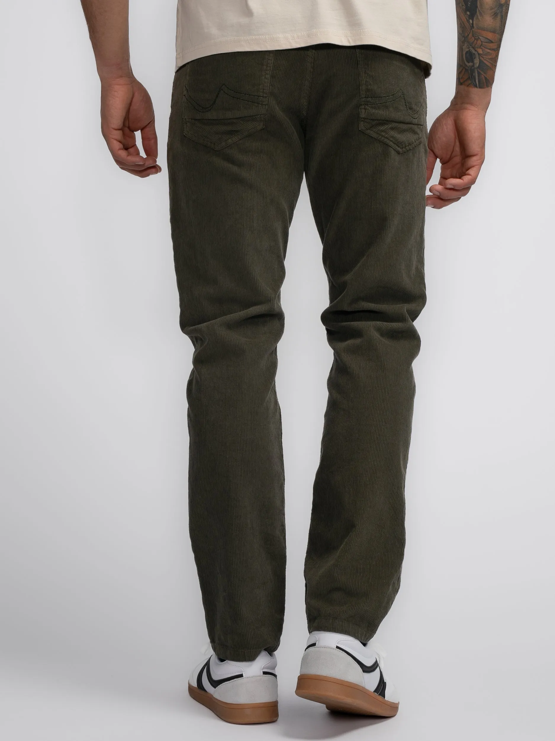 Russel Cords Regular Tapered Fit Pants Wrangell