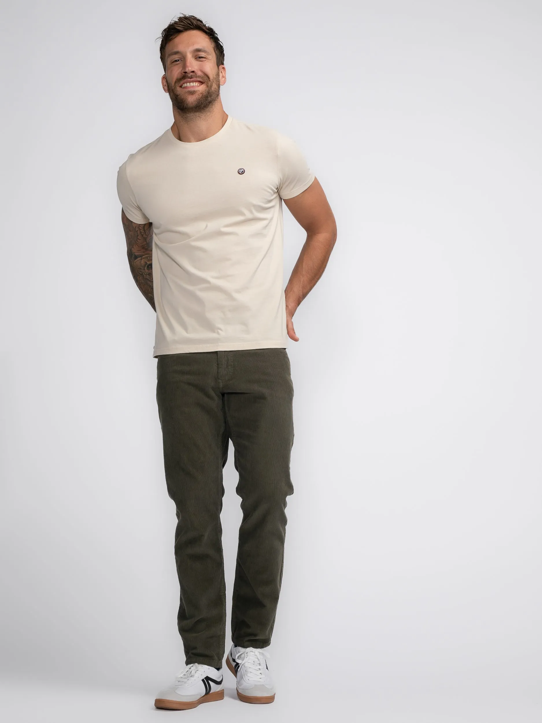 Russel Cords Regular Tapered Fit Pants Wrangell