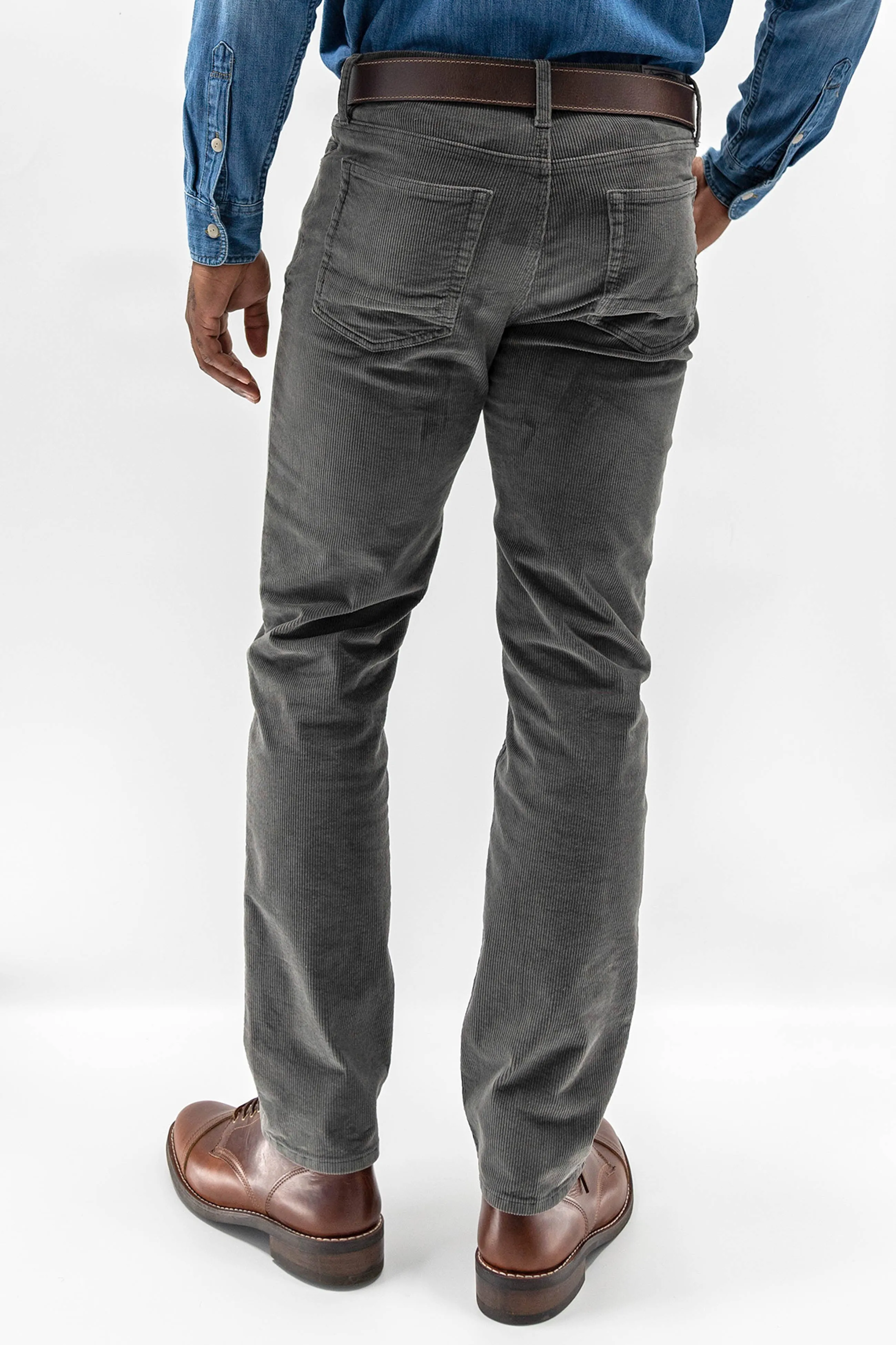 Stretch Corduroy Pant - Carbon