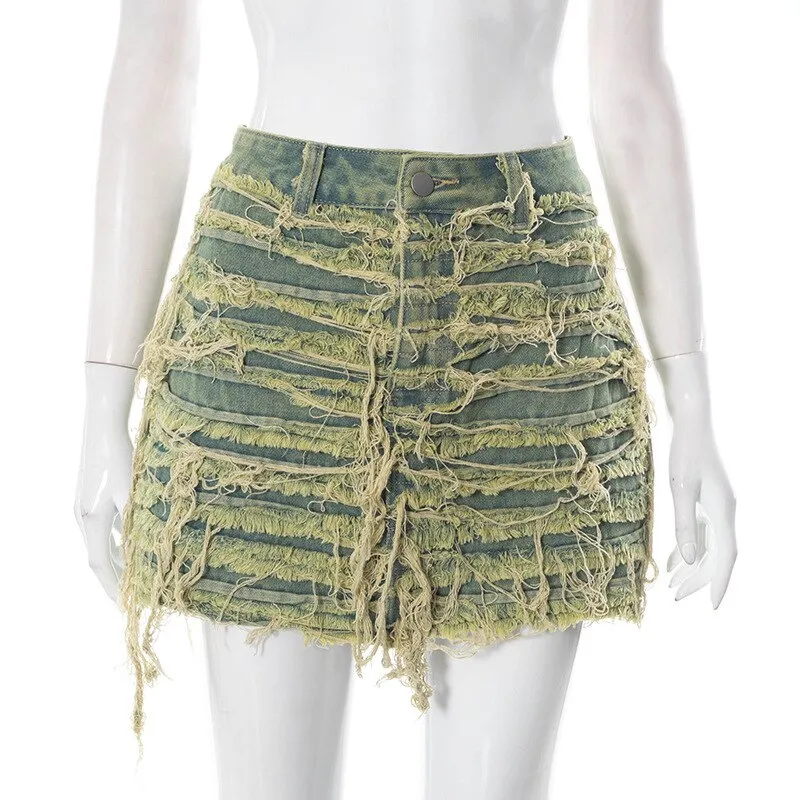 tassel club skirt