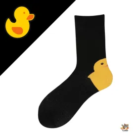 TikSocks|Fun Socks-Black Duck Socks