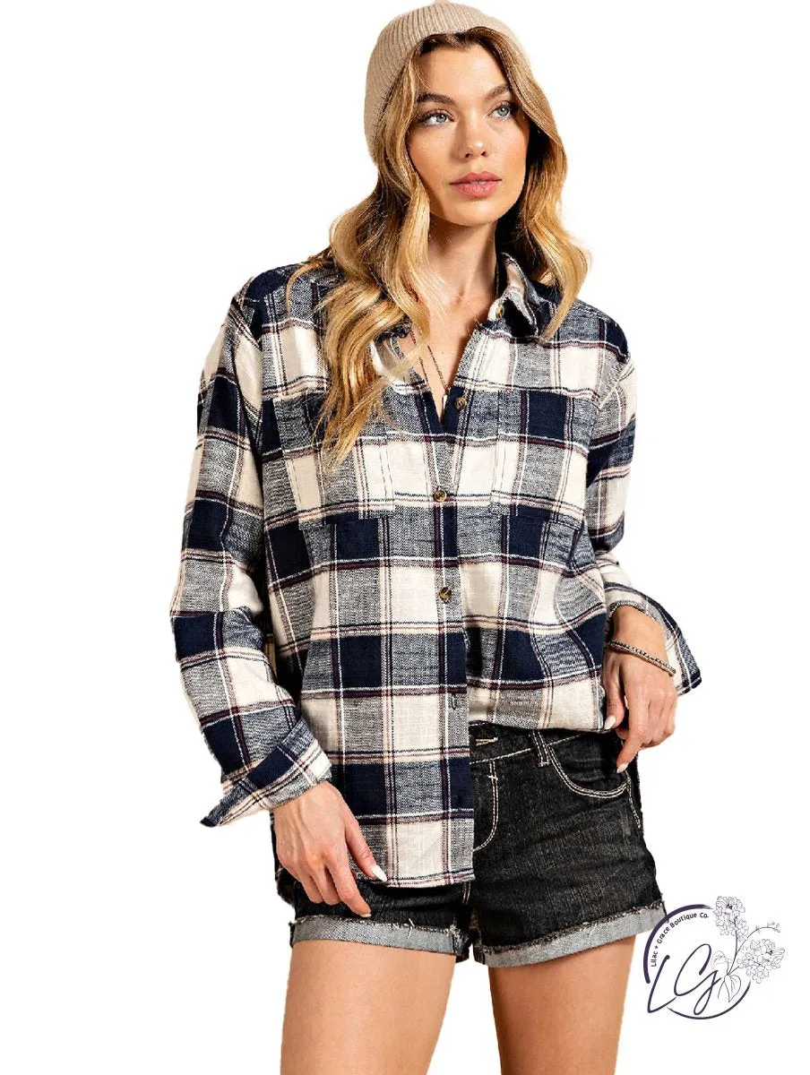 Timeless Checkered Button-Down