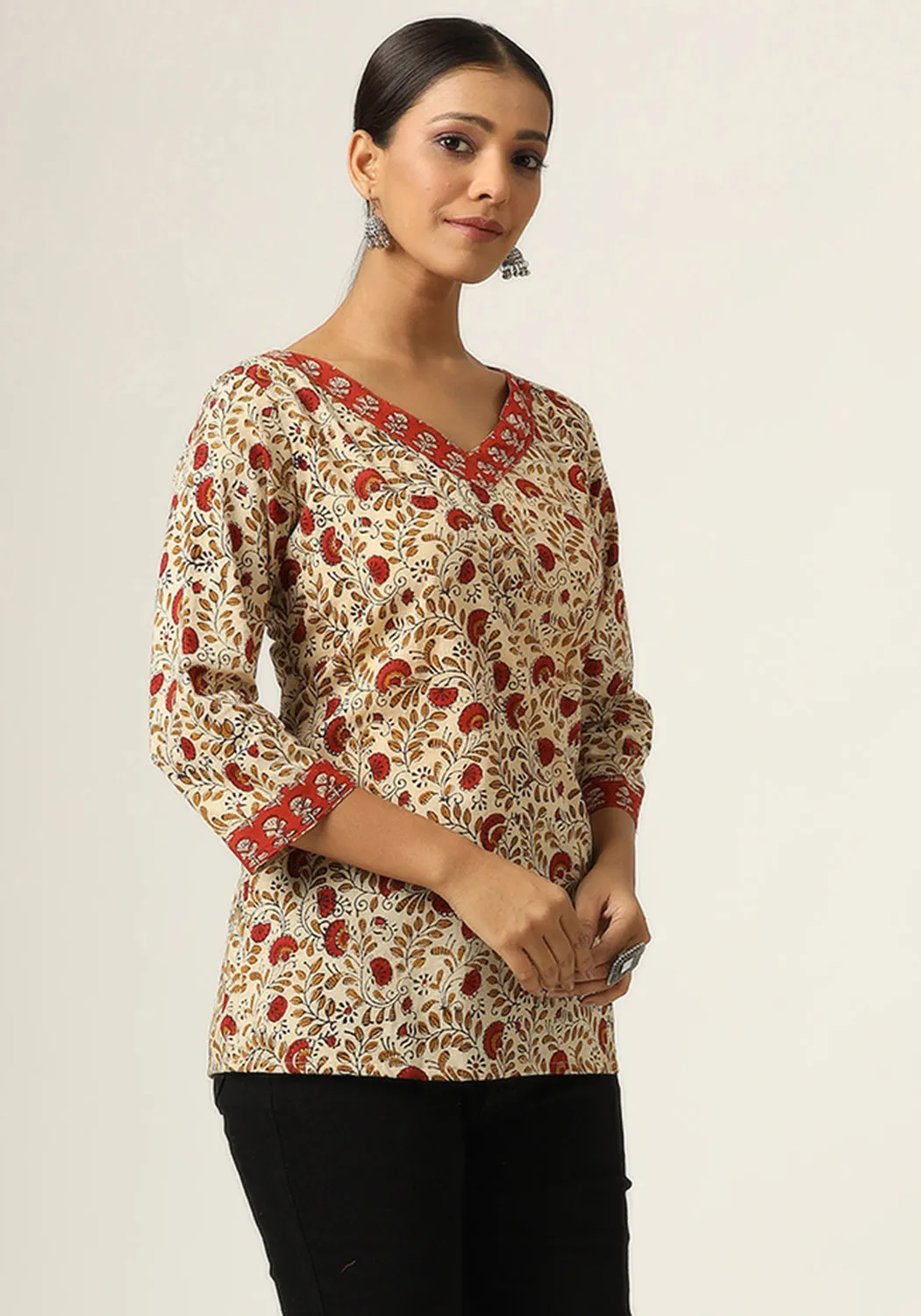 Timeless Elegance Cotton Top