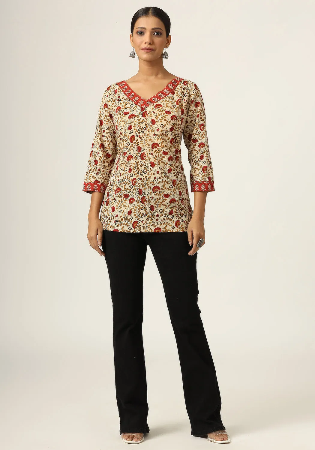 Timeless Elegance Cotton Top