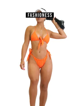 Timeless Swim Top (Vivid Orange)