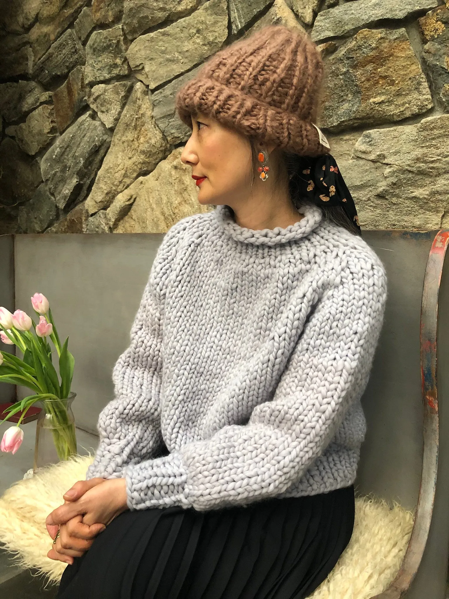 Top-Down Sweater PATTERN- Merino No. 5