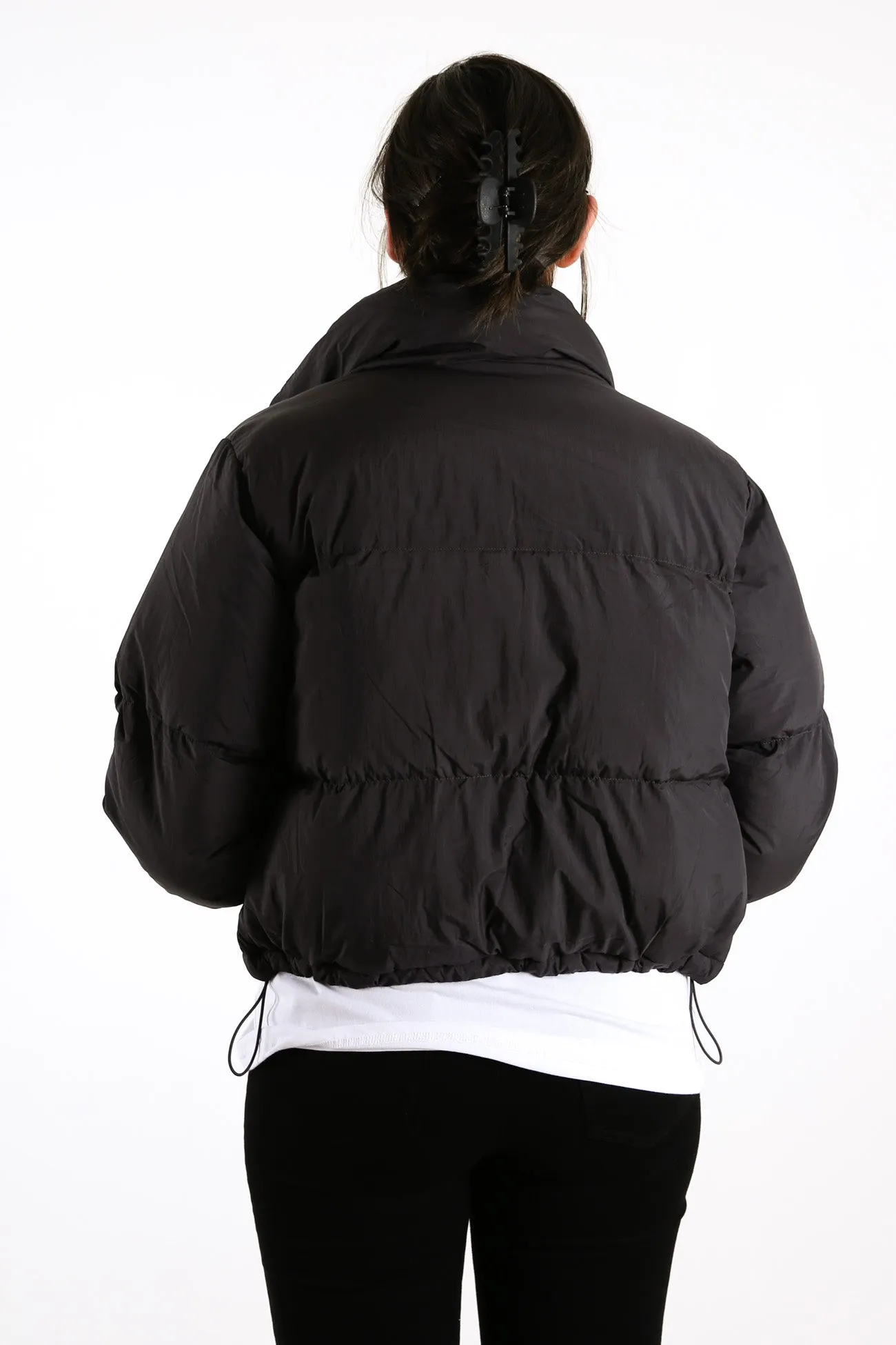 Topher Puffer Jacket Coal