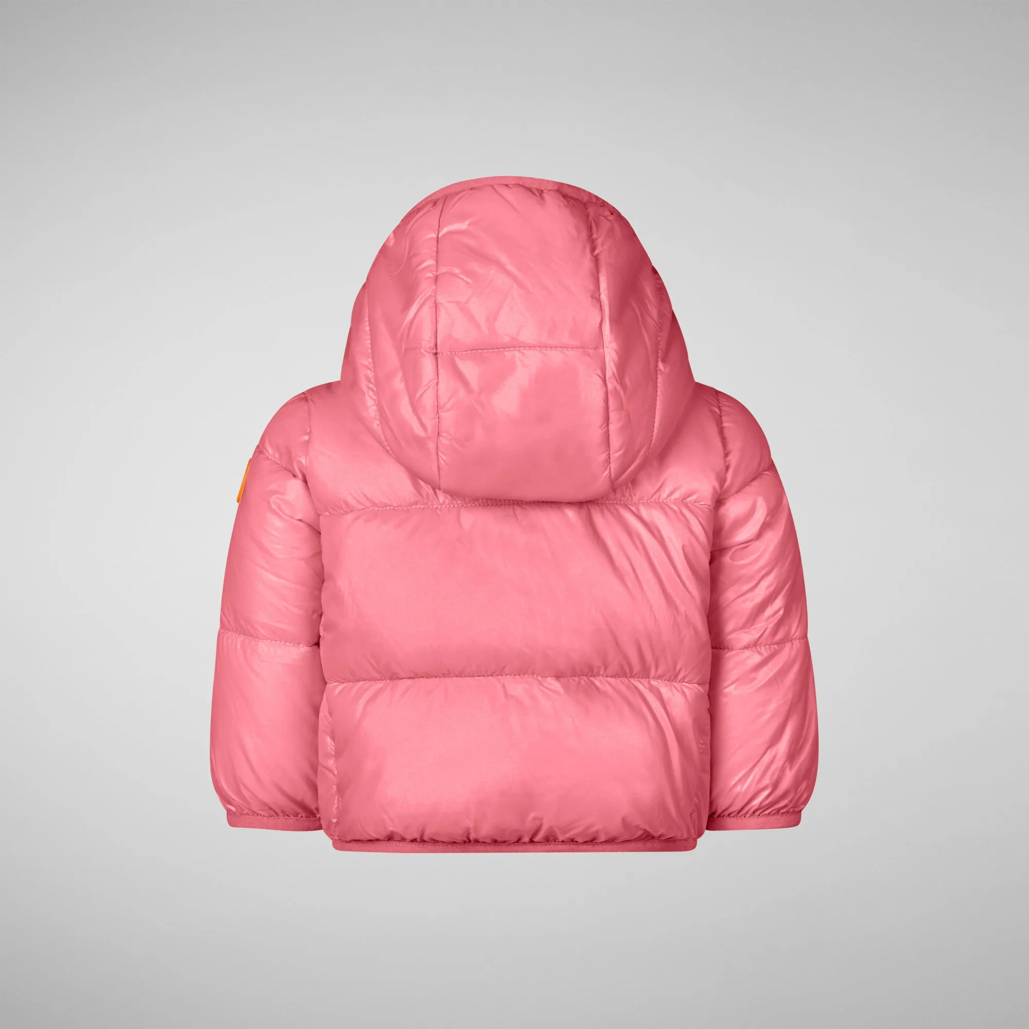 Unisex kids' animal free puffer jacket Jody in bloom pink