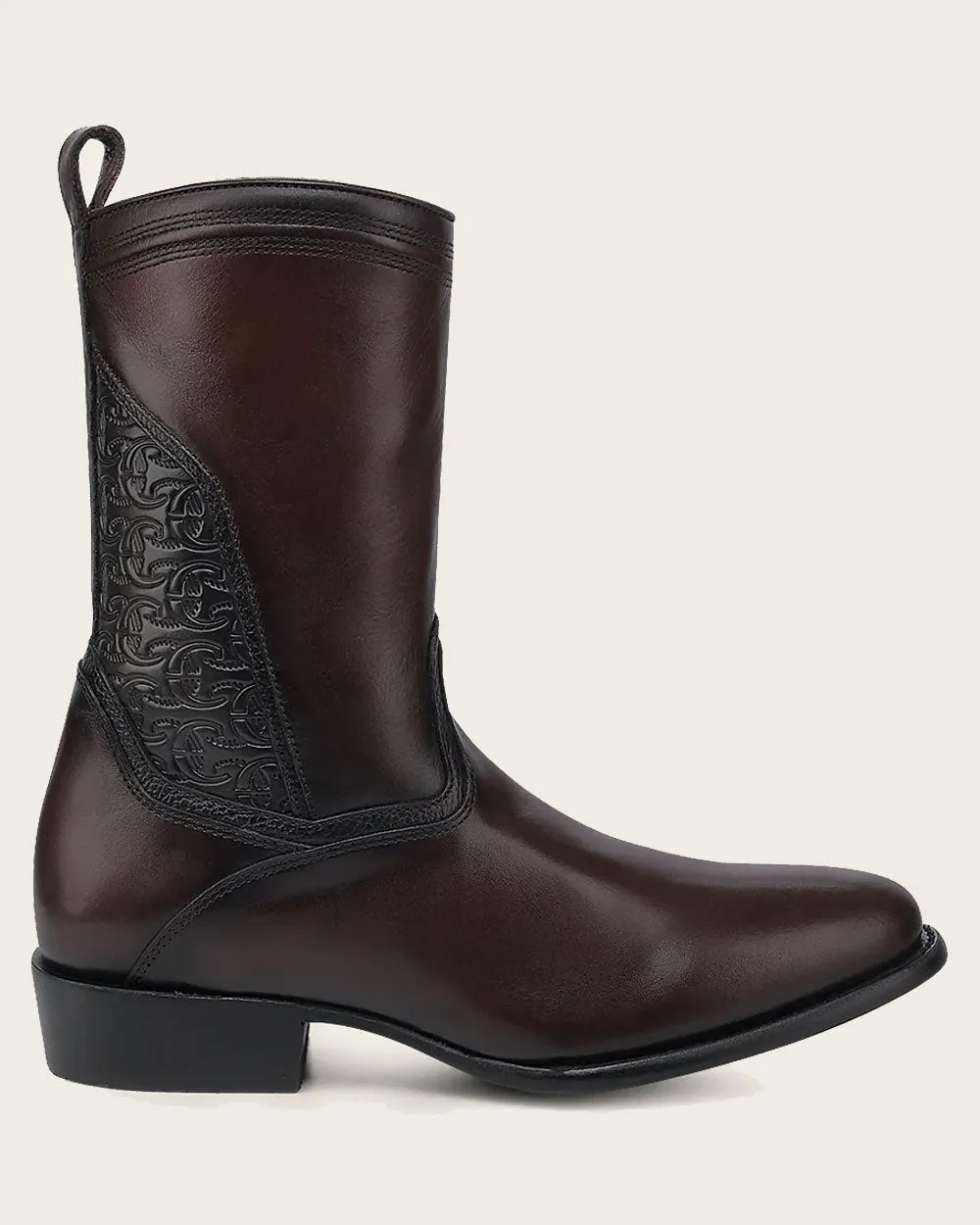 Urban dark brown boot