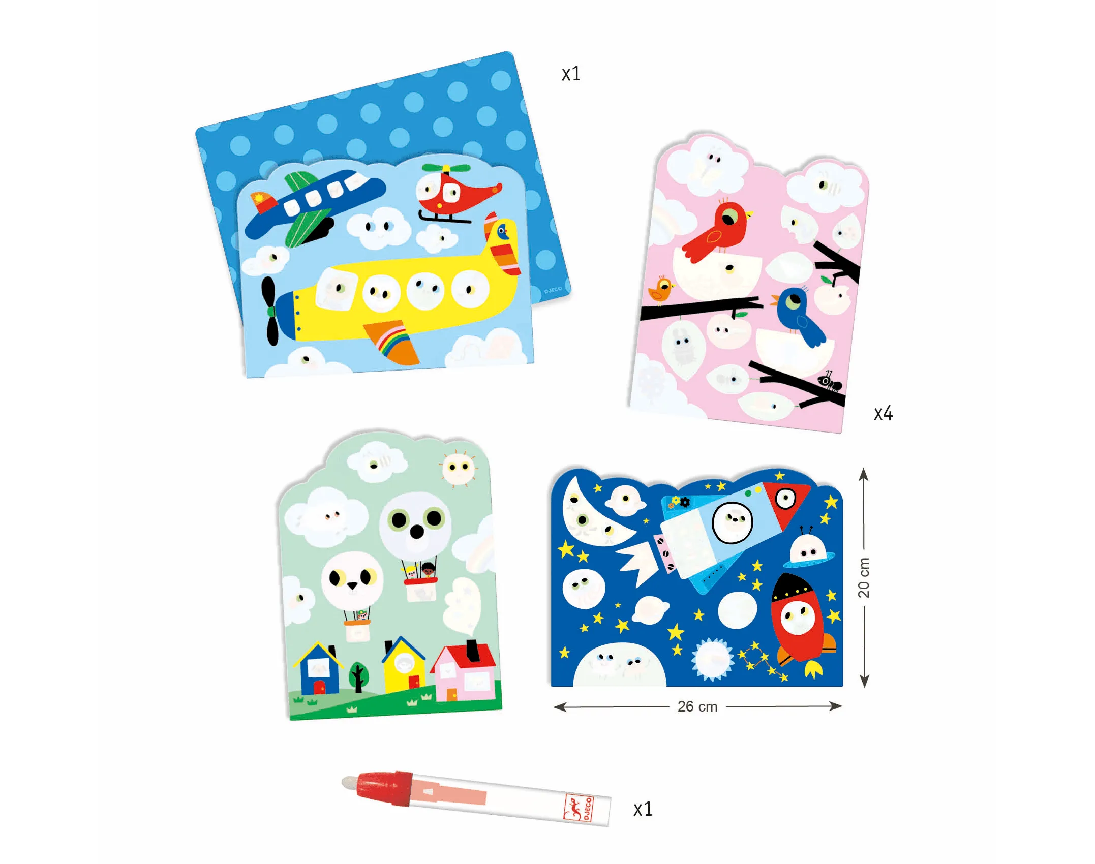 Water Paint Activity Set