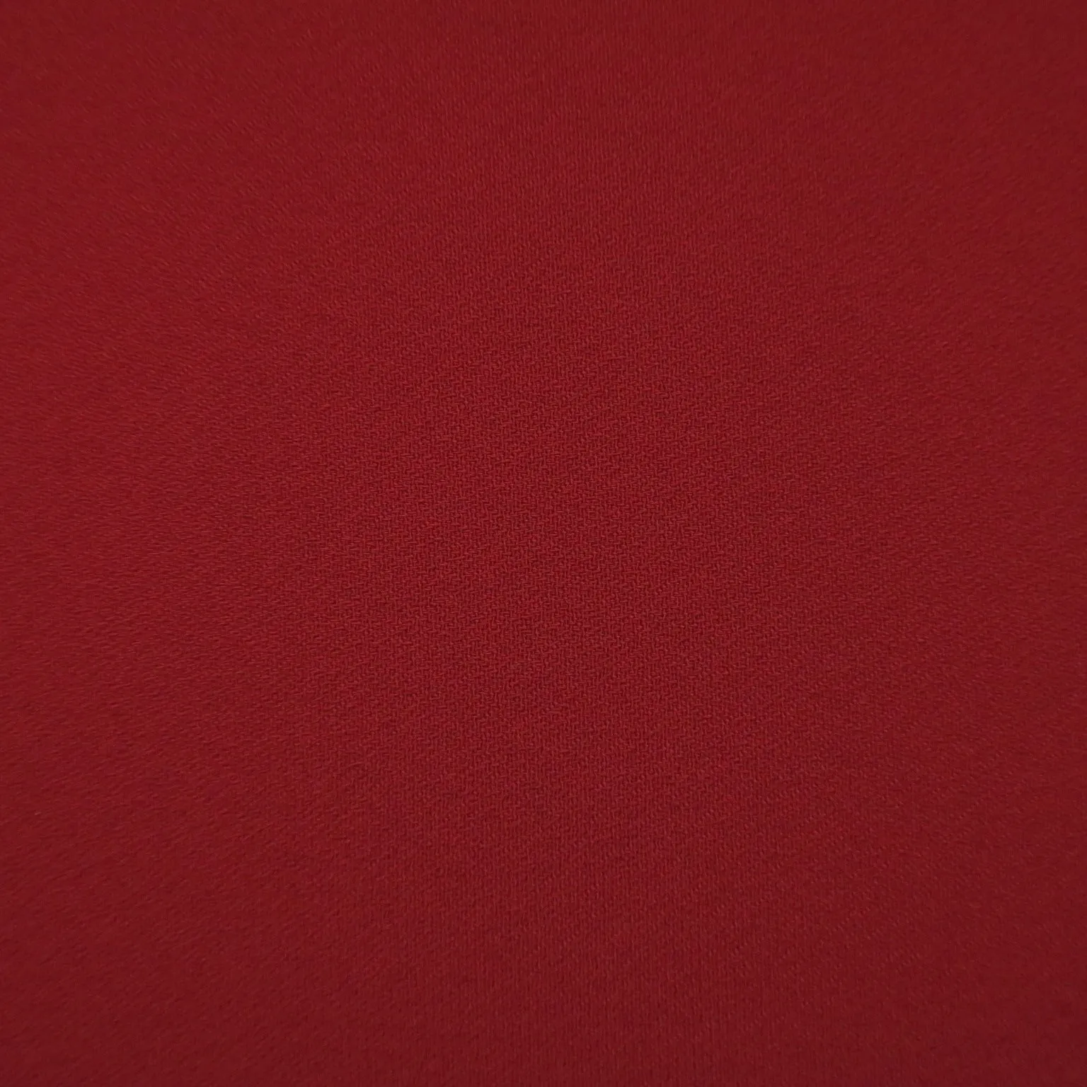 Wine Red Recycled Polyester Blend Crepe Fabric